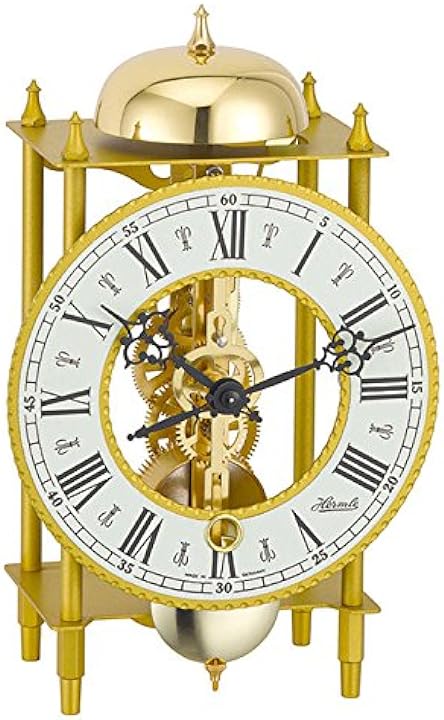 Orologio da tavolo meccanico di alta qualita con accensione a chiave hermle 23004 000711 Via Veneto Store Prive