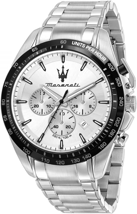 Maserati traguardo orologio uomo cronografo analogico 45mm R8873612049 Via Veneto Store Prive