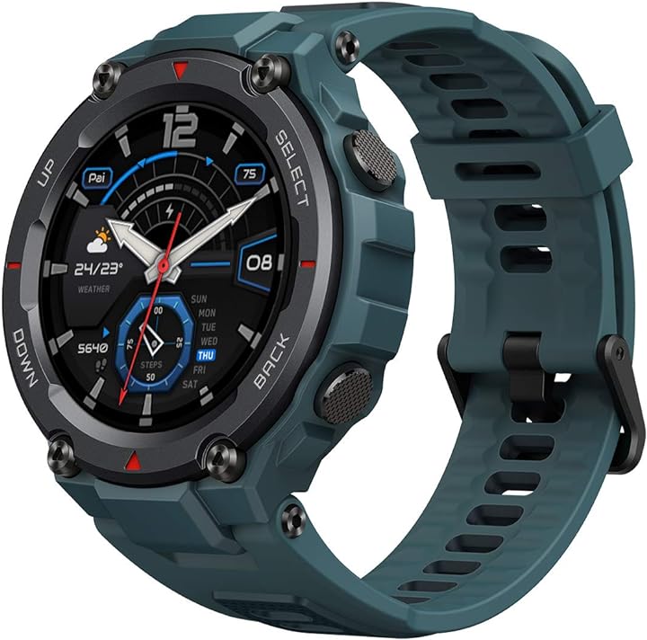 Garmin Smartwatch orologio intelligente amazfit t rex pro gps impermeabile 10 atm 85 T Rex Pro Blue AMZ