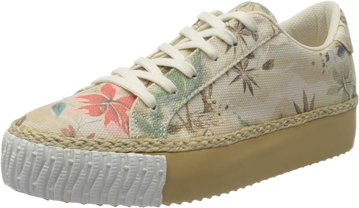 Desigual sneakers scarpe con zeppa per donna in materiale sintetico 21sska19 Via Veneto Store Prive