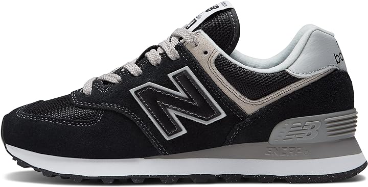 New balance 574 donna nere discount