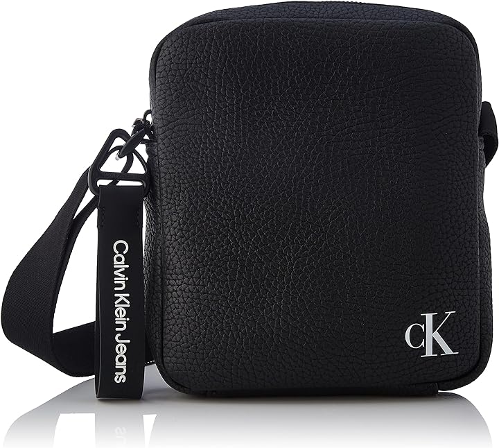 Calvin klein jeans reporter tagged s borsello a tracolla per uomo in ecopelle K50K508206 Via Veneto Store Prive