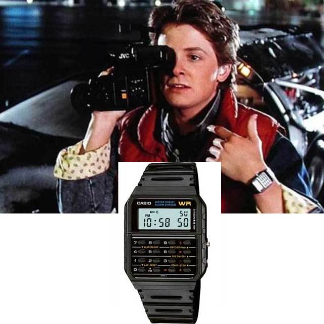 orologio Casio telecomando ca 53w 1er back to the future Via Veneto Store Prive