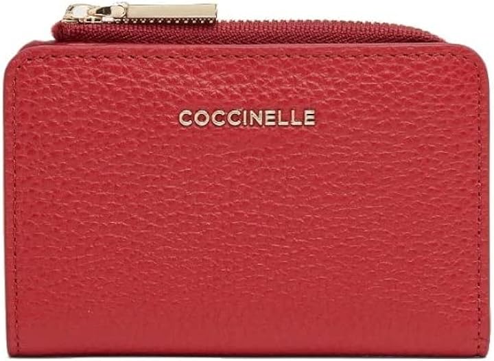 Coccinelle portafoglio porta carte di credito in pelle per donna E2LW5170101 Via Veneto Store Prive