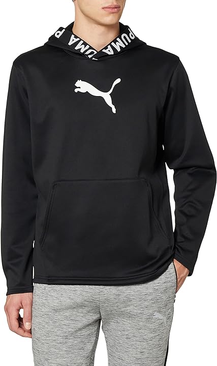 Felpa gym puma train pwr fleece hoodie maglione uomo 520893 Via Veneto Store Prive